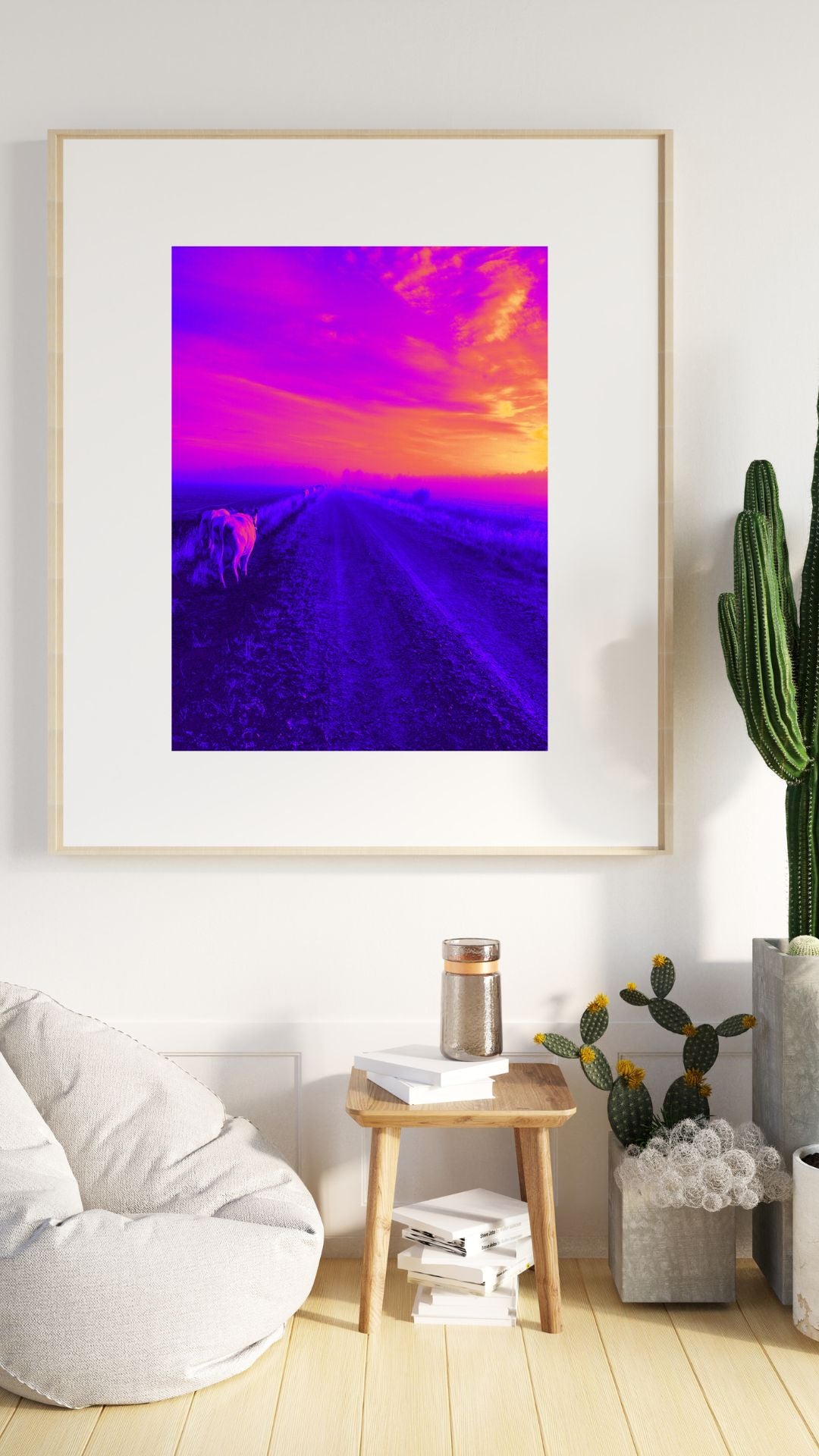 Aamulypsylle, lehmäjuliste