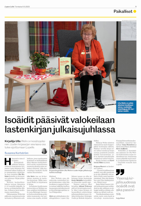 Kolmikko ja hevosvarkaat. Seikkailukirja ravitilalla. Ulla Welin, Harri István Mäki. Uutuuskirja