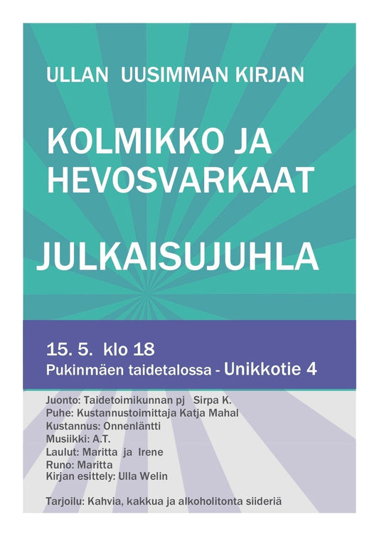 Aihetta juhlaan!
