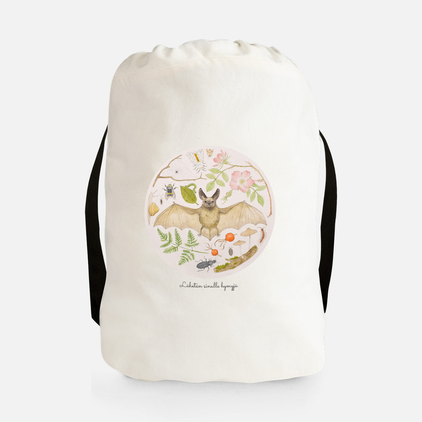 Lepakko-narureppu. Fauna & Flora Sophia Bartsch