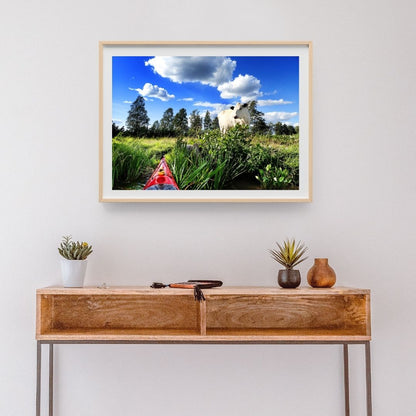 Julisteet, vaakakuva, 60 x 40 cm. 4 kuva-aihetta valittavissa