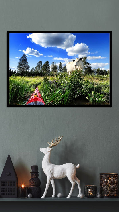 Julisteet, vaakakuva, 60 x 40 cm. 4 kuva-aihetta valittavissa