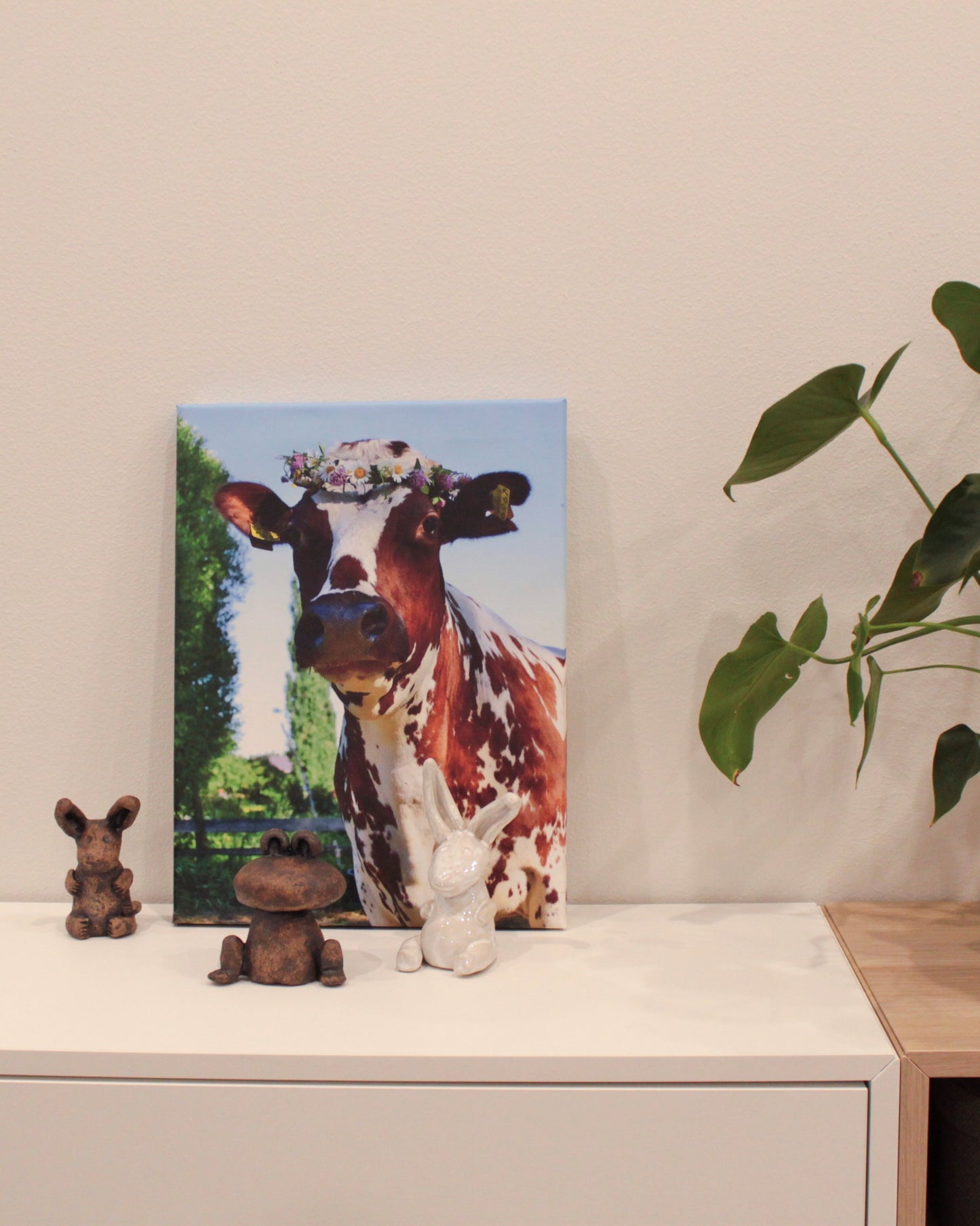 Onnenhetki,  canvastaulu