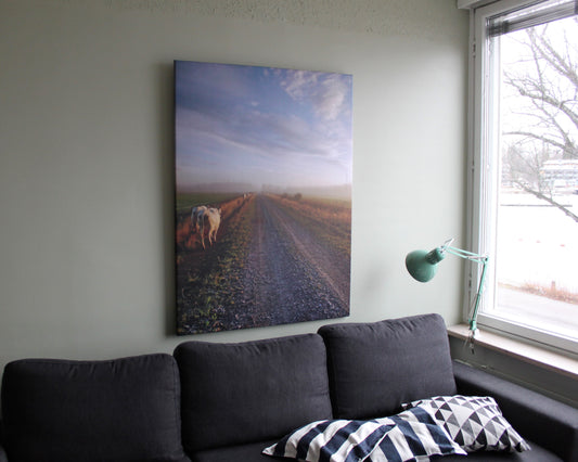 Aamulypsylle, canvastaulu