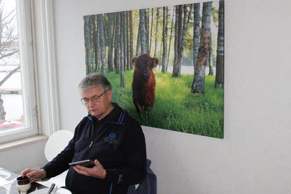 Minä olen, canvastaulu.