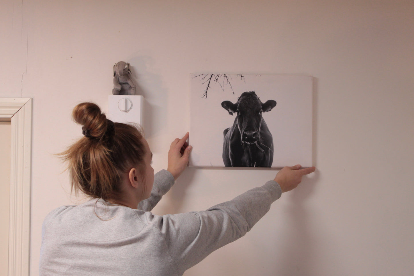 Yömyssy, canvastaulu